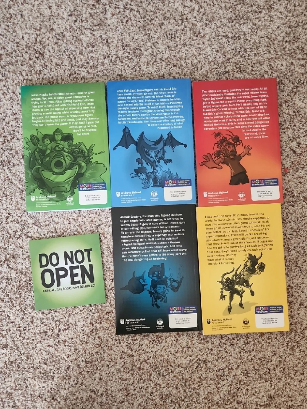 Trapped in a Video Game Box Set - Multi-Color by